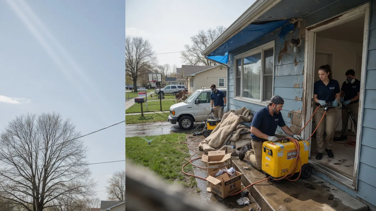 Basement Flood Cleanup in Byron, IL near me